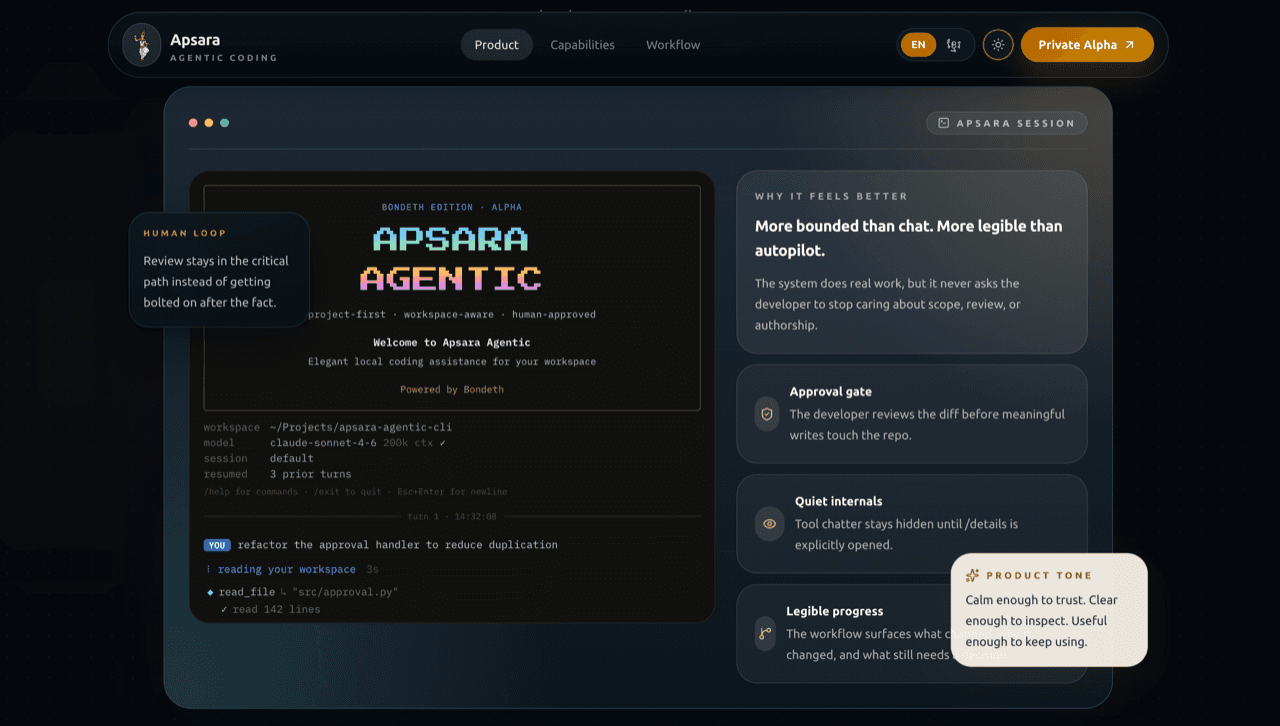 Apsara Agentic preview