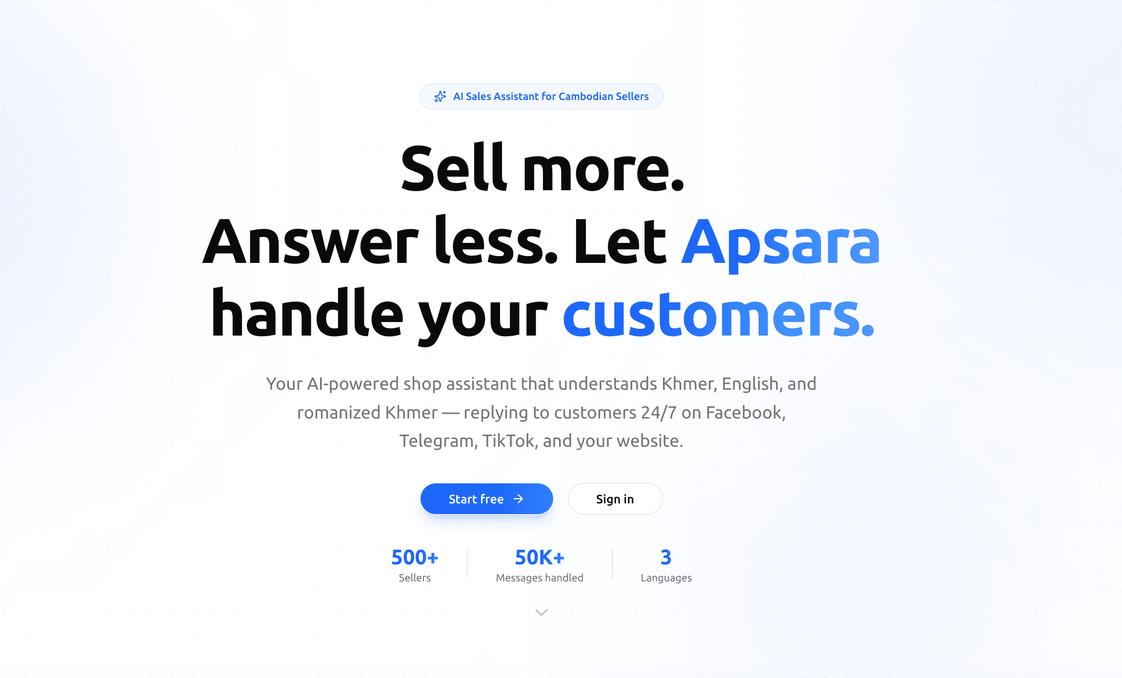 Apsara Assistant preview